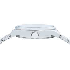 ALBA  A5B003X1 SILVER STEEL BAND NAVY BLUE DIAL  FOR MEN