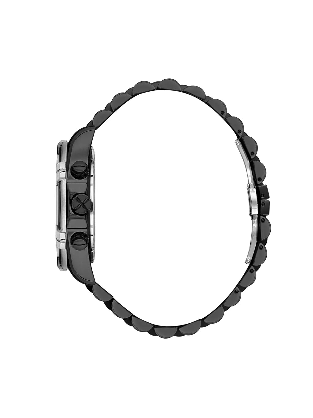 DANIEL KLEIN  DK.1.14007-4 BLACK STEEL BAND BLACK DIAL  FOR MEN