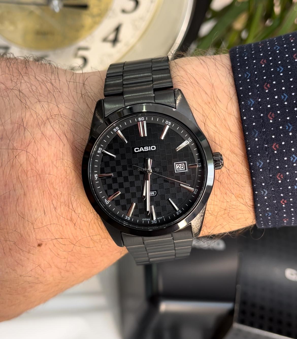 Casio Standard Black St. Steel Black Dial For Men