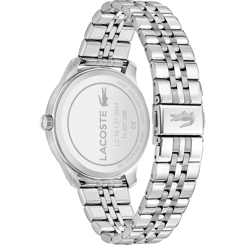 LACOSTE 2011509 SILVER STEEL BAND GREEN DIAL FOR MEN