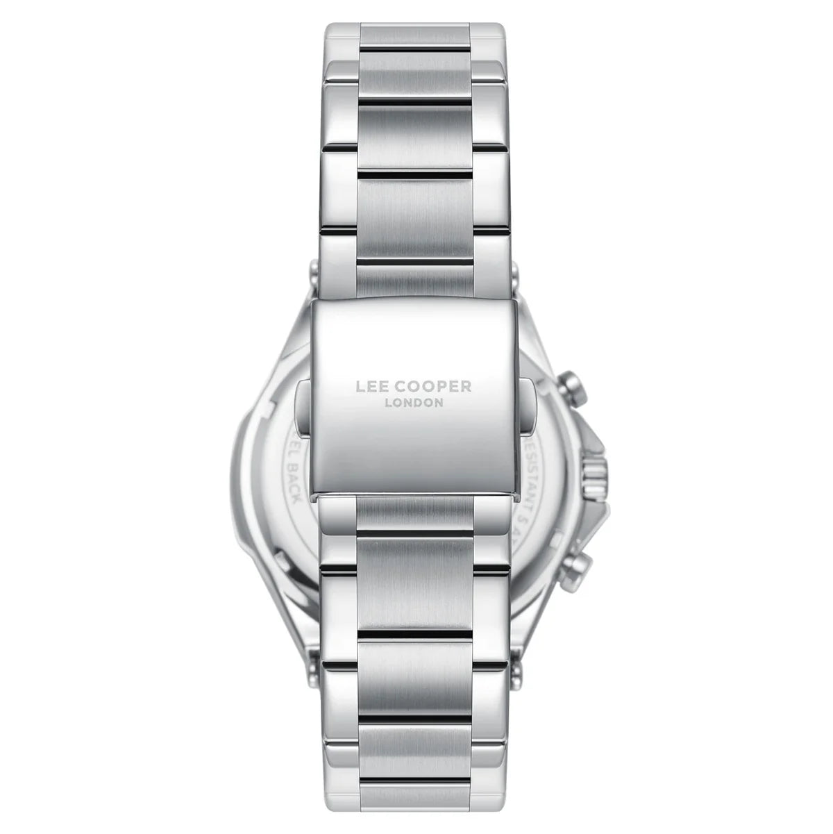 LEE COOPER LC08219.330 SILVER STEEL BAND SILVER DIAL  FOR MEN