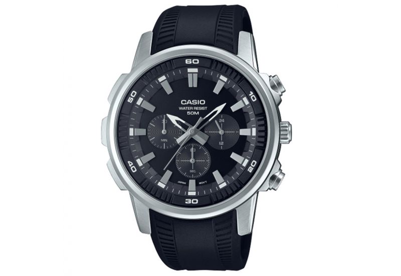 Casio Analog Black Dial Men's Watch MTP-E505-1AVDF