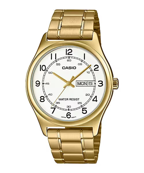 Casio MTP-V006G-7B Men's Gold Tone Stainless Steel