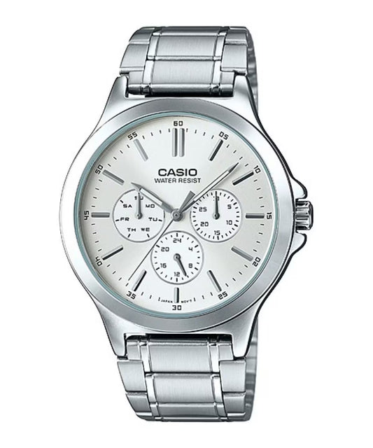 Casio MTP-V300D-7A Metal Band Men Watch