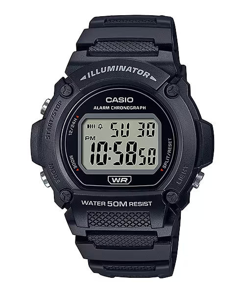 Casio Alarm Digital Watch W-219H-1AV