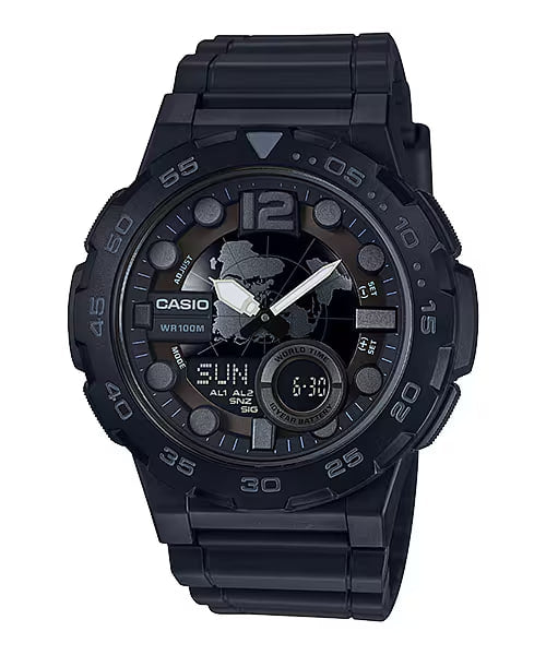 CASIO AEQ-100W-1B MEN WATCH