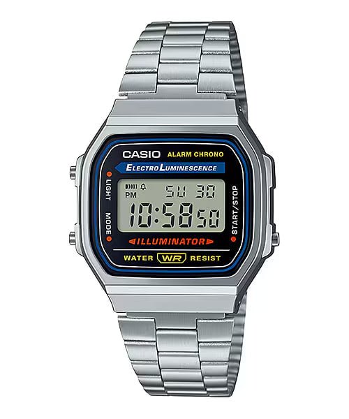 CASIO A168WA-1W MEN WATCH