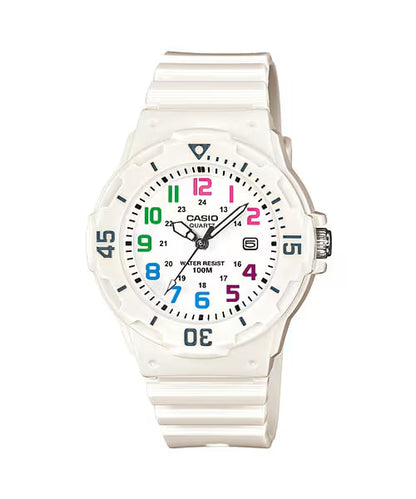 Casio LRW200H-7B Women's Dive Surf Series Sports White Dial White