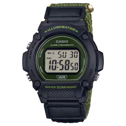 CASIO W-219HB-3A MEN WATCH