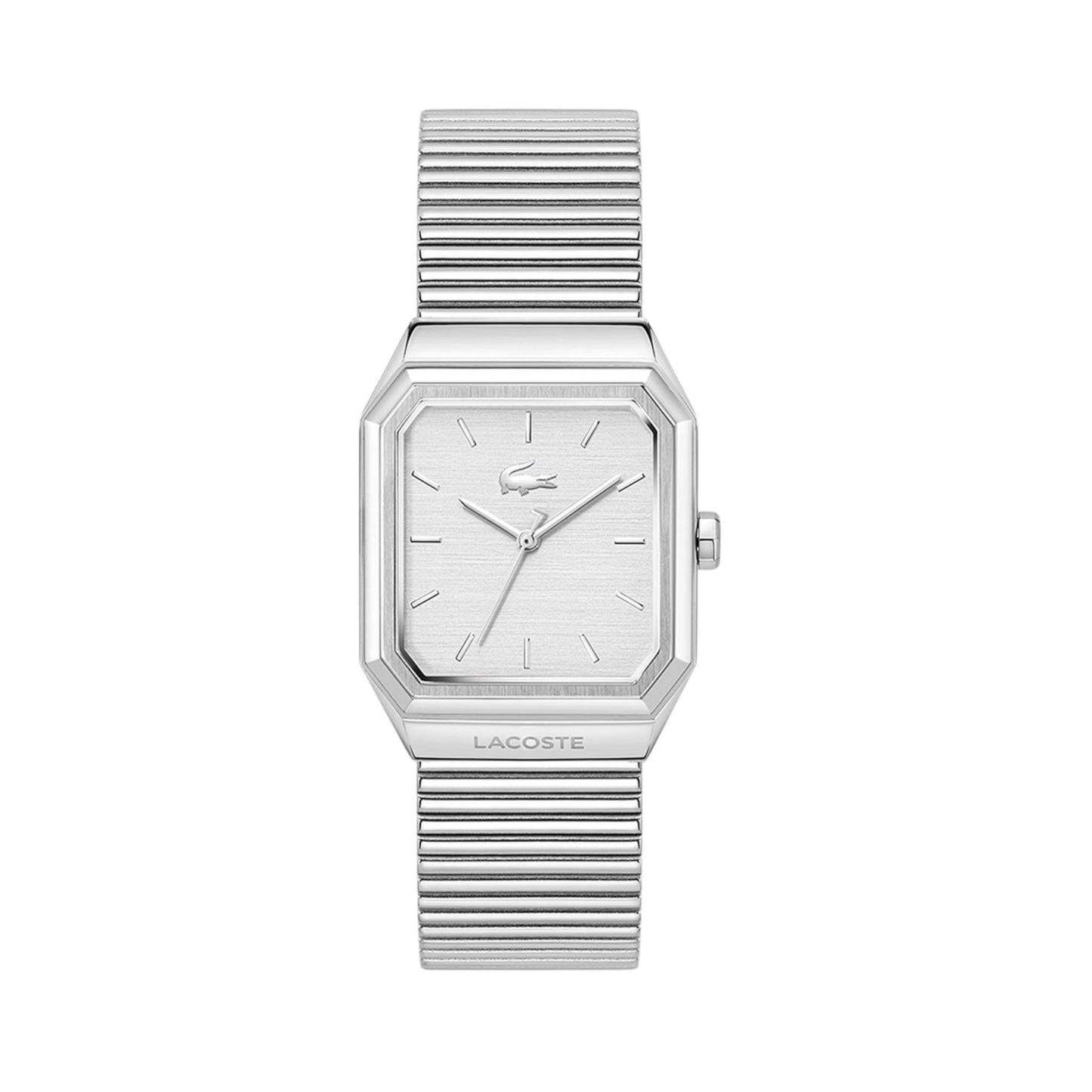 LACOSTE '2011500 SILVER STEEL BAND SILVER DIAL  FOR MEN