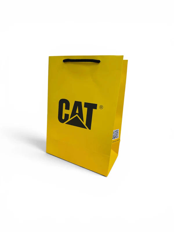 CAT LB.111.27.137 Yellow Rubber Band Black Dial For Men