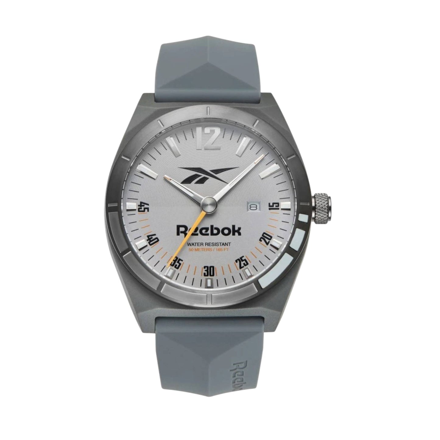 Reebok RV-LGA-G3-PAIA-A1 Grey Rubber Band Grey Dial For Men