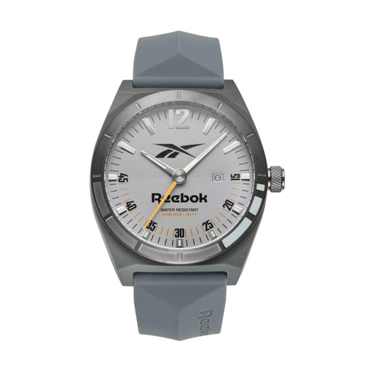 Reebok RV-LGA-G3-PAIA-A1 Grey Rubber Band Grey Dial For Men