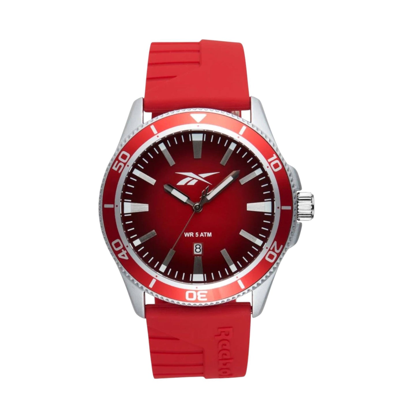 Reebok RV-COT-G3-A1IR-RW Red Rubber Band Red Dial For Men