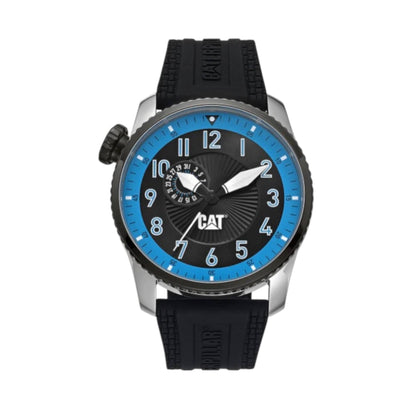 CAT AQ.141.21.116 Black Rubber Band Black Dial For Men