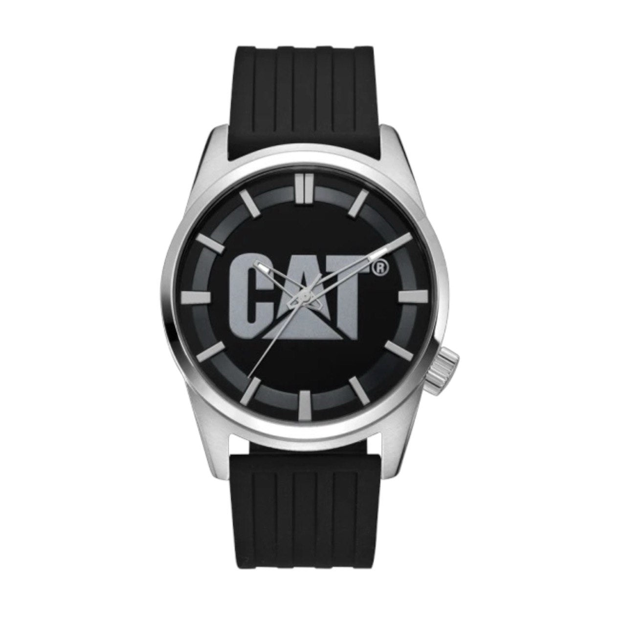 CAT YV.140.21.122 Black Rubber Band Black Dial For Men