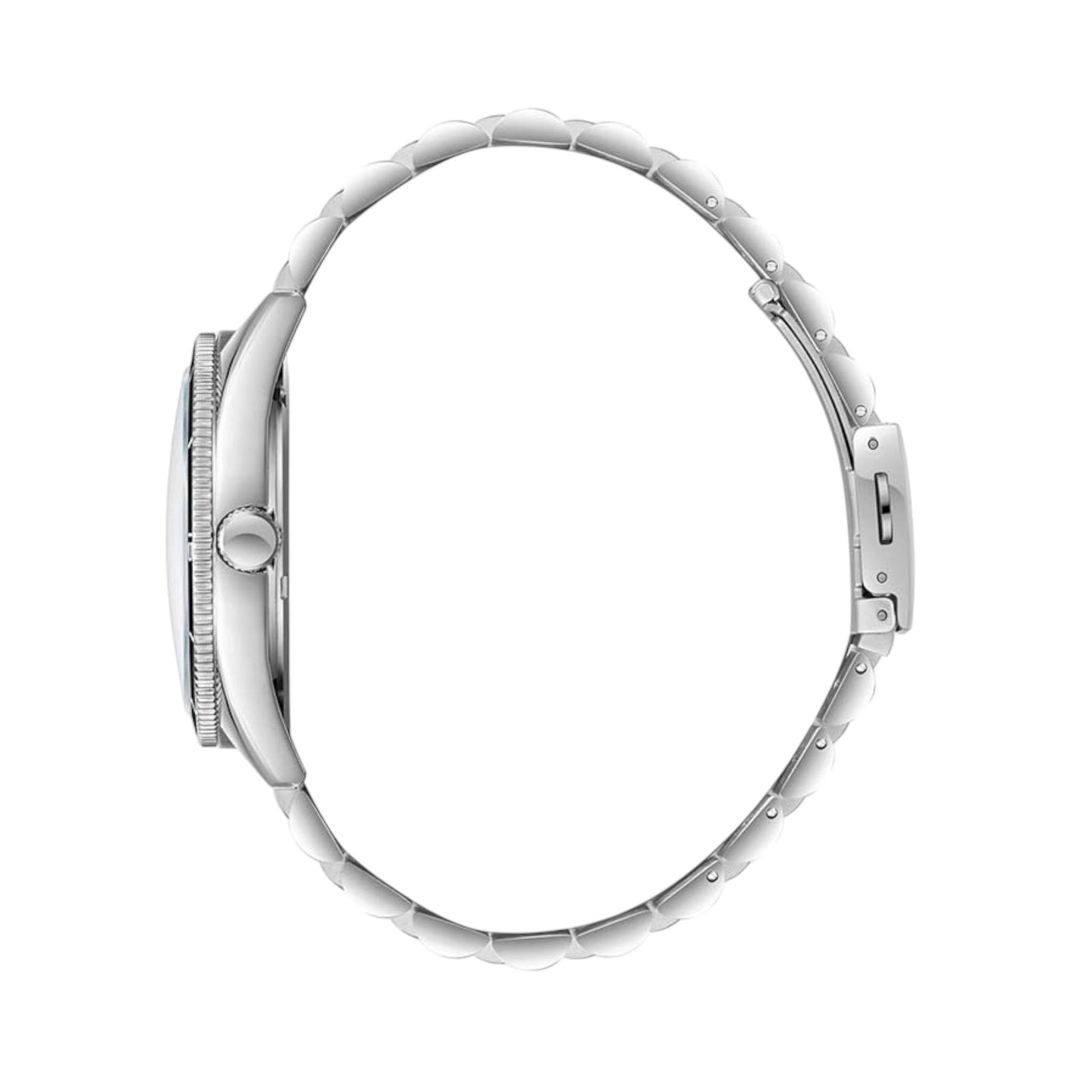 LEE COOPER LC08281.330 SILVER STEEL BAND SILVER DIAL  FOR MEN