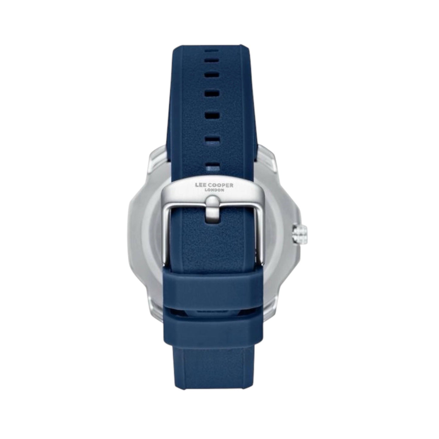 LEE COOPER LC08312.399 NAVY BLUE RUBBER BAND NAVY BLUE DIAL  FOR MEN