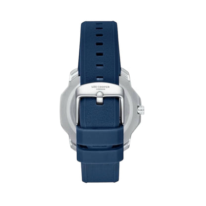 LEE COOPER LC08312.399 NAVY BLUE RUBBER BAND NAVY BLUE DIAL  FOR MEN