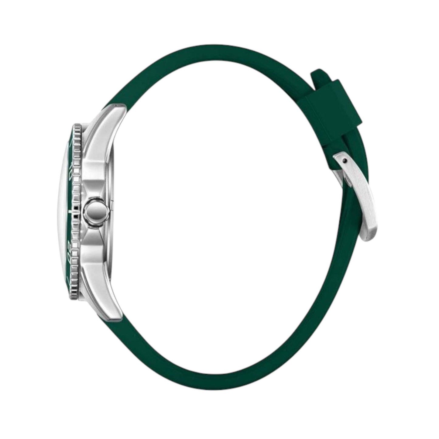 LEE COOPER LC08278.375 GREEN RUBBER BAND GREEN DIAL  FOR MEN