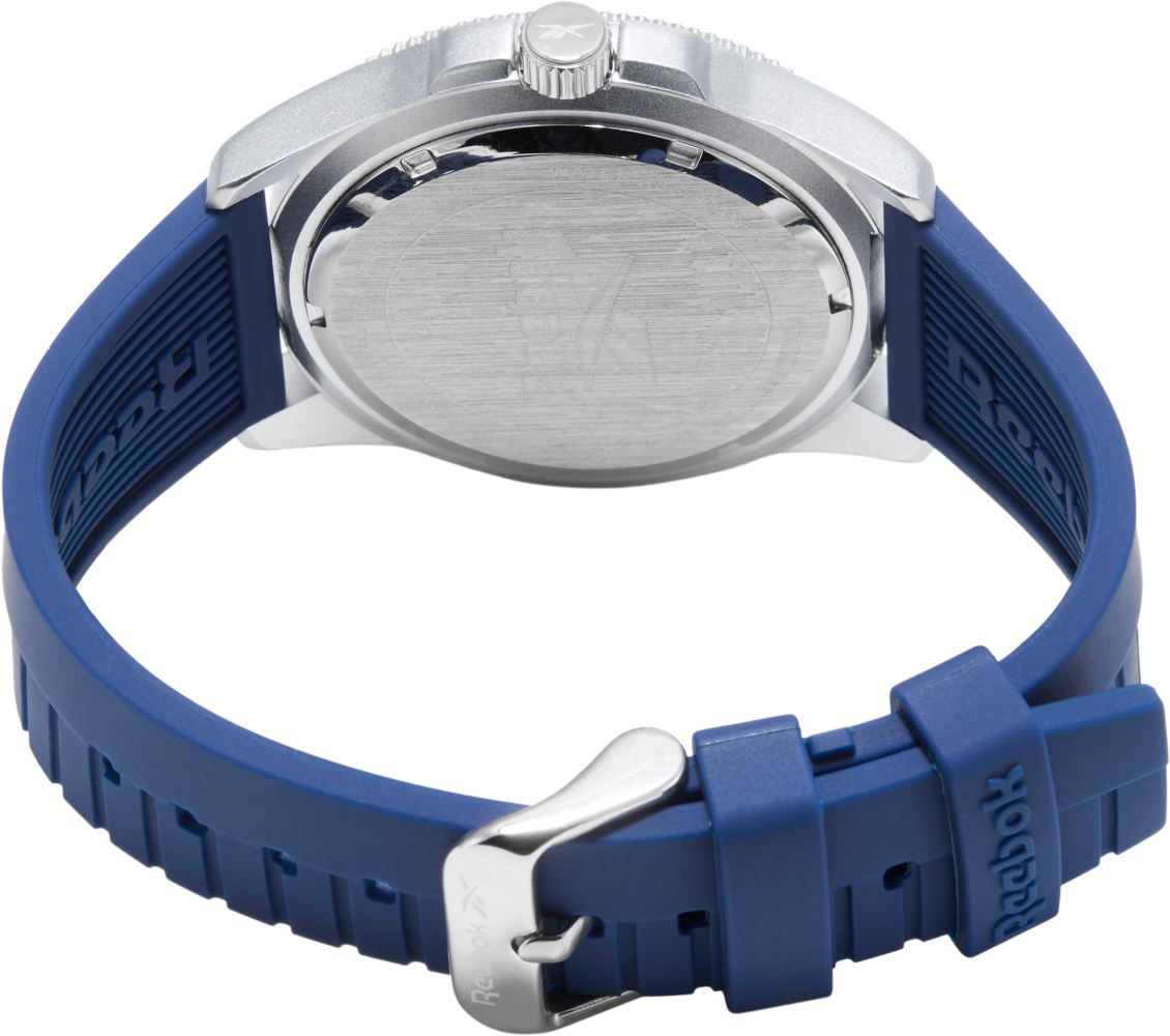 Reebok RV-COT-G3-A1IN-NW Blue Rubber Band Blue Dial For Men