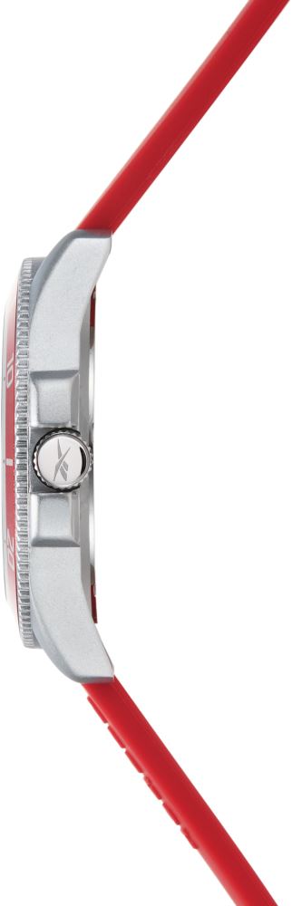 Reebok RV-COT-G3-A1IR-RW Red Rubber Band Red Dial For Men