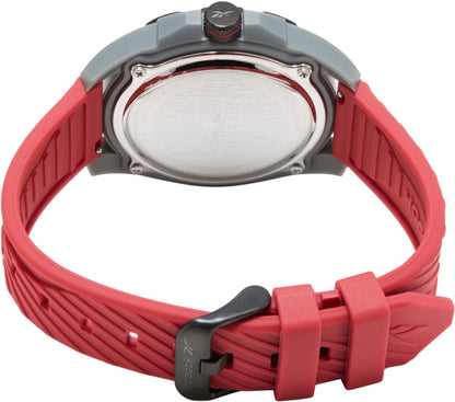 Reebok RV-EMB-G3-PAIR-BW Red Rubber Band Black Dial For Men