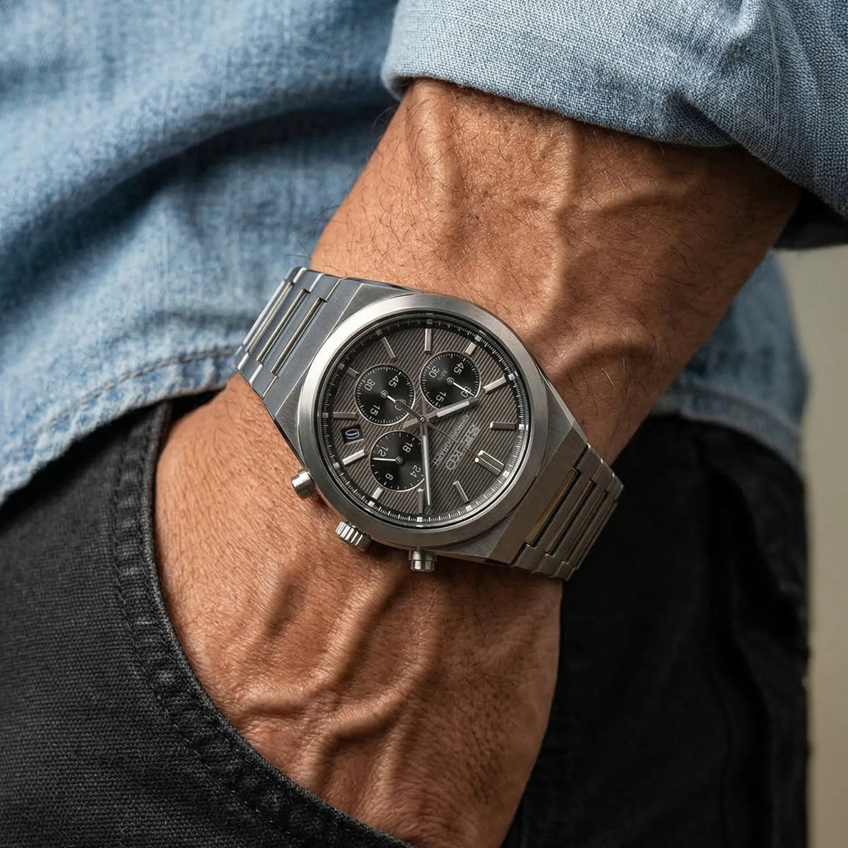 SEIKO SSB455P1 FOR MEN